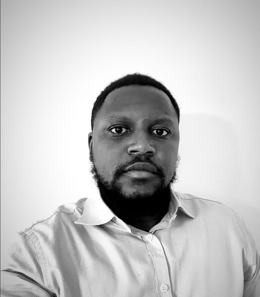 Portrait of Aziz Bangura, Group Chief Financial Officer at Rhodium Services Group